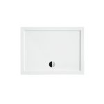 Kerra Cădiță de duș pătrată universală Oskar cu profil redus 120x90 cm Mobalis Homvera