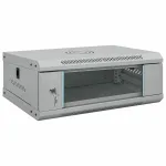 Dulap de rețea cu depozitare Gri 53 x 35 x 21 cm Oțel GartenMobel Dekor