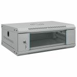 Dulap de rețea cu depozitare Gri 53 x 45 x 21 cm Oțel GartenMobel Dekor