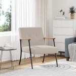 fotoliu Gri deschis 59 x 75 x 78 cm GartenMobel Dekor