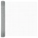 Gard din sârmă sudată Argintiu 1.2 x 10 m GartenMobel Dekor