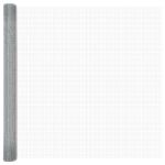 Gard din sârmă sudată Argintiu 1.6 x 10 m GartenMobel Dekor