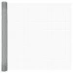 Gard din sârmă sudată Argintiu 1.6 x 10 m GartenMobel Dekor