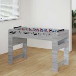 Masă de Foosball Gri Sonoma 125 x 60,5 x 80 cm Lemn compozit GartenMobel Dekor