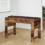 Masă de Foosball Lemn vechi 125 x 60,5 x 80 cm Lemn compozit GartenMobel Dekor