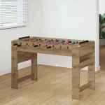 Masă de Foosball Stejar Artizanal 125 x 60,5 x 80 cm GartenMobel Dekor