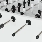 Barele de masa de fotbal 10 pcs Negru 3 x 3 x 1,4 cm Plastic GartenMobel Dekor