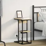 Dulap de noapte Stejar Sonoma 41,5 x 26 x 60,5 cm Lemn compozit GartenMobel Dekor