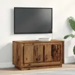 Cabinet TV Lemn vechi 80 x 35 x 45 cm Lemn compozit GartenMobel Dekor