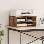 Suport pentru imprimantă Lemn vechi 49 x 40 x 22.5 cm GartenMobel Dekor