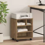 Suport pentru imprimantă stejar artizanal 41 x 32 x 48 cm GartenMobel Dekor