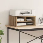 Suport pentru imprimantă stejar artizanal 49 x 40 x 22.5 cm GartenMobel Dekor