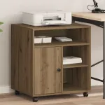 Suport pentru imprimantă stejar artizanal 60 x 50 x 67 cm GartenMobel Dekor