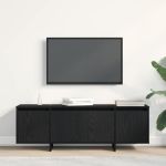 Cabinet TV Stejar Negru 120 x 30 x 40,5 cm Lemn compozit GartenMobel Dekor