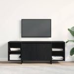 Cabinet TV Stejar Negru 120 x 30 x 40,5 cm Lemn compozit GartenMobel Dekor