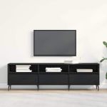 Cabinet TV Stejar Negru 150 x 30 x 44,5 cm Lemn compozit GartenMobel Dekor