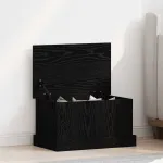 Cutie de depozitare Stejar negru 50 x 30 x 28 cm Lemn compozit GartenMobel Dekor