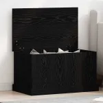 Cutie de depozitare Stejar negru 70 x 40 x 28 cm Lemn compozit GartenMobel Dekor