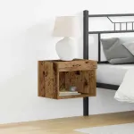 Set comodă TV 2 pcs Lemn Vechi 40 x 30 x 30 cm Lemn compozit GartenMobel Dekor