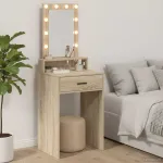 Masă de Machiaj cu sertar Maro 50 x 41 x 140 cm Lemn compozit GartenMobel Dekor