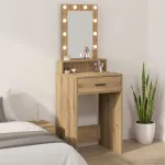 Masă de Machiaj cu sertar Maro 50 x 41 x 140 cm Lemn compozit GartenMobel Dekor