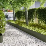 Margine pentru gazon 10 pcs Verde măsliniu 100 x 0.05 x 20 cm GartenMobel Dekor