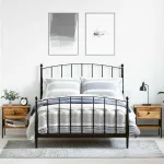 Cabinet de Noptieră cu sertar 2 pcs Lemn vechi 40 x 42 x 45 cm GartenMobel Dekor