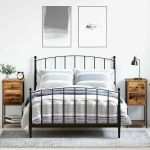 Dulap de noapte 2 pcs Lemn vechi 32 x 42 x 70 cm Lemn compozit GartenMobel Dekor