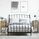 Dulap de noapte 2 pcs stejar artizanal 32 x 42 x 70 cm GartenMobel Dekor