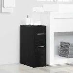 Set de mobilier pentru baie Stejar Negru 22 x 44 x 61.5 cm GartenMobel Dekor