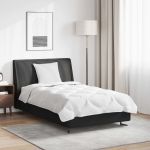 Set de Pături cu pernă 2 pcs Alb Microfibră GartenMobel Dekor