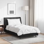 Set de Pături cu pernă 2 pcs Alb Microfibră GartenMobel Dekor