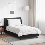 Set de Pături cu pernă 2 pcs Alb Microfibră GartenMobel Dekor