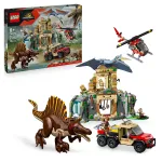 LEGO Misiune aeriana cu Spinosaurus si Quetzalcoatlus Quality Brand