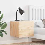 Noptieră cu sertar Maro 39 x 34 x 33 cm Lemn masiv de pin GartenMobel Dekor