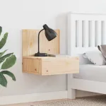 Noptieră cu sertar Maro 42 x 32,5 x 40 cm Lemn masiv de pin GartenMobel Dekor