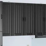 Dulap de bucătărie Negru 80 x 31 x 100 cm Lemn compozit GartenMobel Dekor