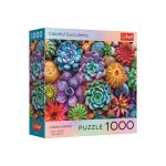 PUZZLE TREFL 1000 SUCULENTE COLORATE CU POSTER INCLUS SuperHeroes ToysZone