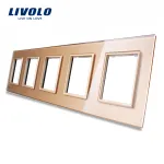 Rama cvintuplu din sticla Livolo SmartElectro IntelligentHouse