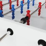 Jucători de masă de fotbal 22 pcs Albastru și roșu GartenMobel Dekor