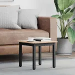 Masă de cafea natural 40 x 40 x 36 cm Lemn de pin masiv GartenMobel Dekor