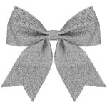 Funda decorativa pentru bradul de Craciun, 20x22cm, argintiu Household NewTrend