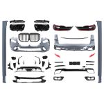 Pachet Exterior Aero BMW X7 G07 (2018-2022) M-Tech Black Knight Design Negru Lucios Performance AutoTuning