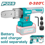 TOTAL - APARAT PENTRU SUDAT TEVI PPR 20V (NU INCLUDE ACUMULATOR) PowerTool TopQuality