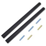 Autocolant de perete tip tablă, 0,6 x 2 m, 2 role, cu cretă GartenMobel Dekor