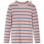 Tricou pentru copii cu mâneci lungi, roz deschis, 92 GartenMobel Dekor