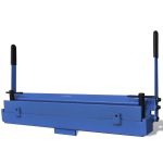 Mașină de fălțuit foi de tablă, operare manuală, 630 mm GartenMobel Dekor