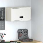 Dulap de perete pentru garaj Alb 60 x 33 x 35 cm GartenMobel Dekor