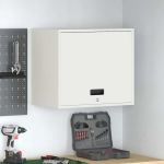 Dulap de perete pentru garaj Alb 60 x 40 x 53 cm GartenMobel Dekor