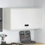 Dulap de perete pentru garaj Alb 90 x 40 x 53 cm GartenMobel Dekor